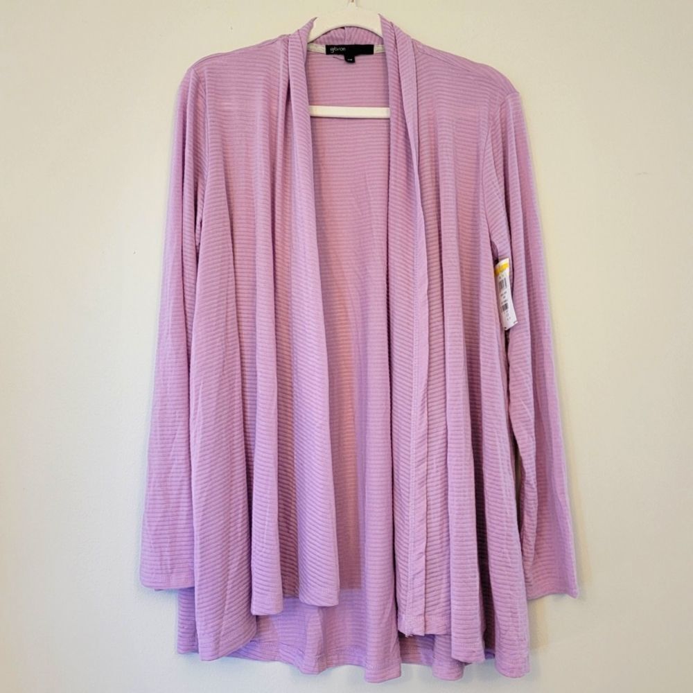 Gibson Purple Cardigan  